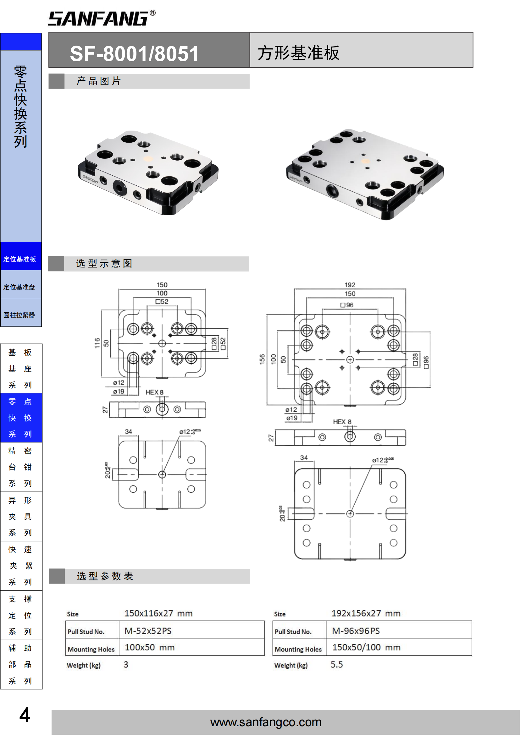 方形基準(zhǔn)板